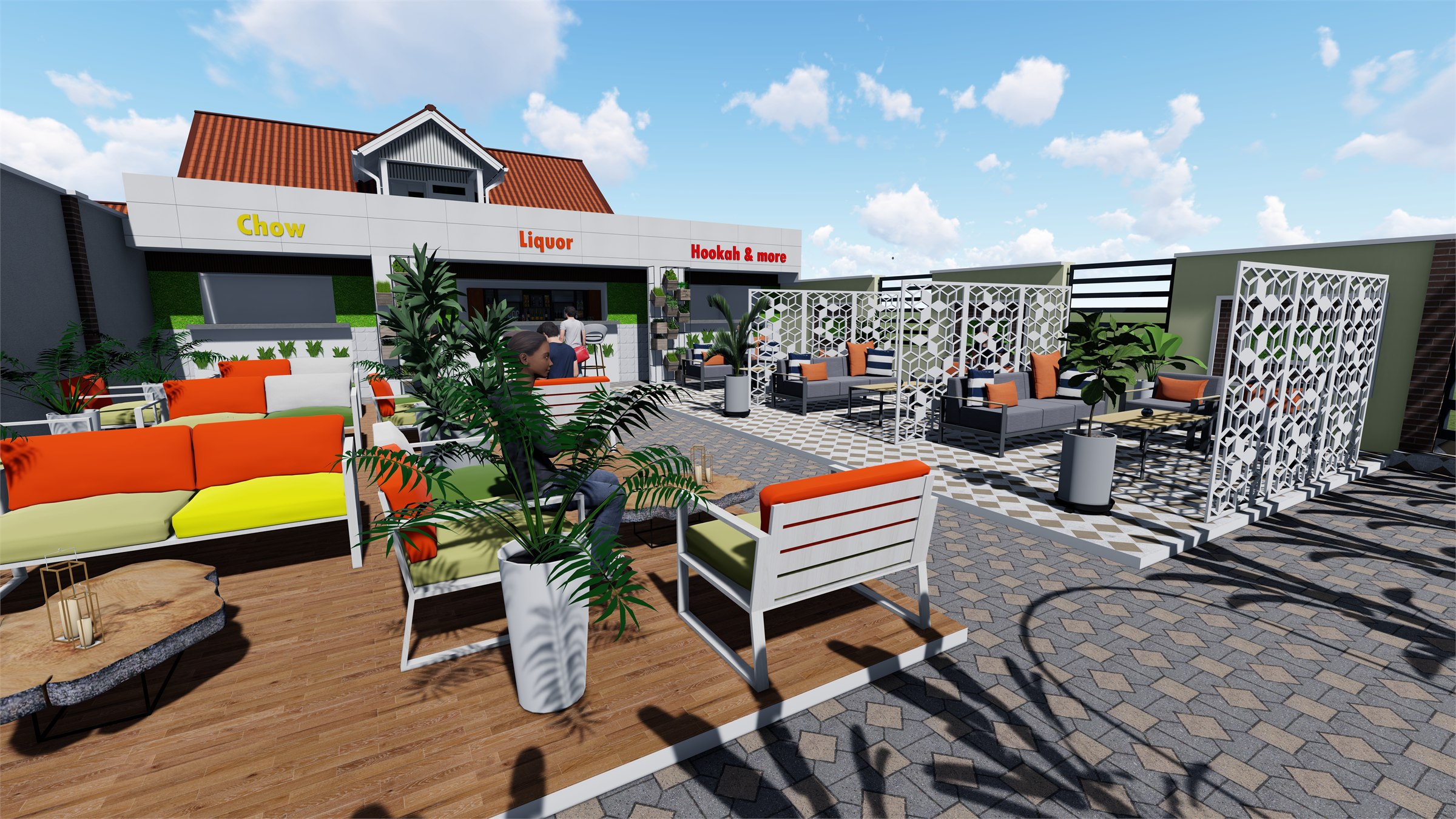 Debas Hotel Bar & Outdoor Lounge by Jay-Sen A&D Ltd — project image 2
