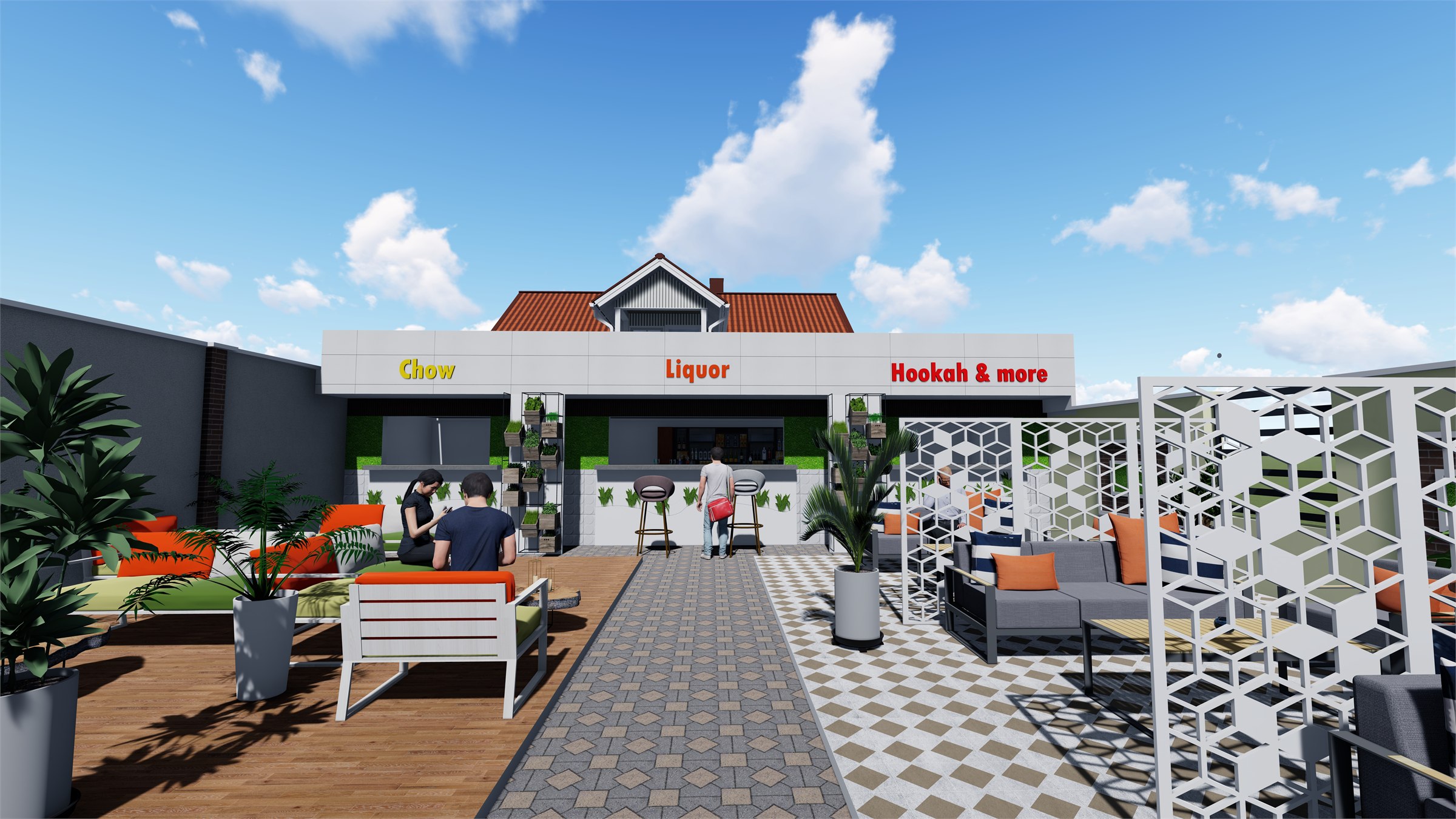 Debas Hotel Bar & Outdoor Lounge by Jay-Sen A&D Ltd — project image 4
